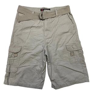 Airwalk Boy’s Gray Cargo Shorts‎ Size 16